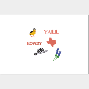 Texas starter pack Posters and Art